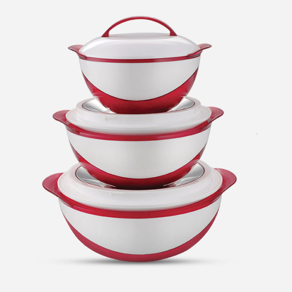 Keep Your Food Hot and Fresh with Galaxy 3 pc Casserole Set