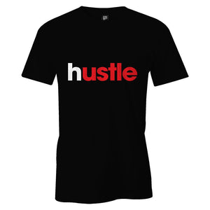 Hustle Men T-Shirt-Black