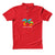 Polo Neck Red Customised Kids T-Shirt - Front And Back Print