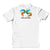 Polo Neck White  Customised Kids T-Shirt - Back Print