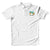Polo Neck White Customised Kids T-Shirt - Front Print