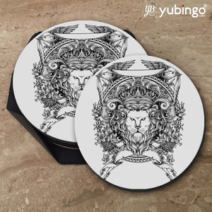 Lion Crest Coasters-Image5