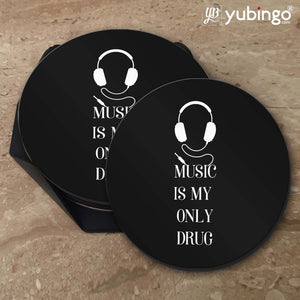 Music Is My Only Drug Coasters-Image5