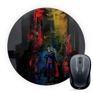 Superman Mouse Pad (Round)