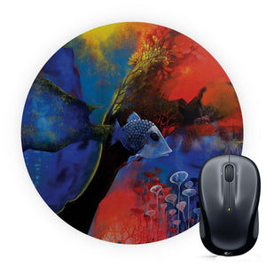 The Golden Trap Mouse Pad (Round)