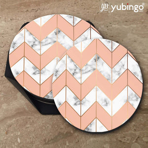 Printed Marble Pattern Coasters-Image5