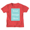 Red Customised Kids T-Shirt - Front Print