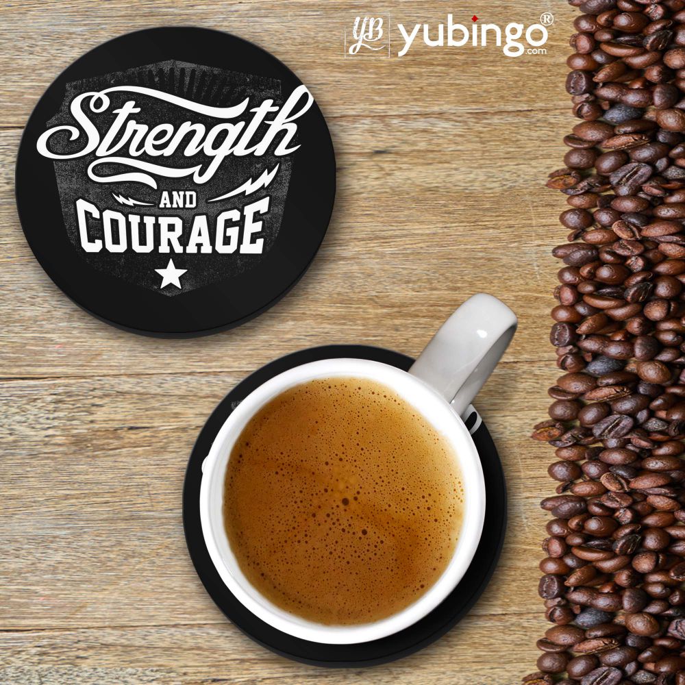 Strength and Courage Coasters