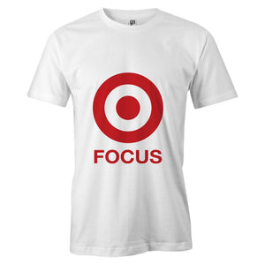 The Focus Men T-Shirt-White