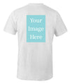 WhiteHeather Customised Men's T-Shirt - Back Print