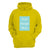 Yellow Customised Hoodie - Front Print