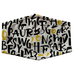 Alphabets And Numbers Mask