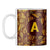 Autumn Leaves Customised Alphabet Coffee Mug
