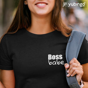 Boss Babe T-Shirt-White