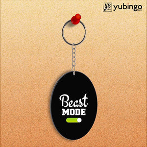 Beast Mode Oval Key Chain-Image2