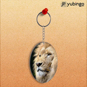 Lion Oval Key Chain-Image2