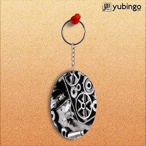Machinery Oval Key Chain-Image2