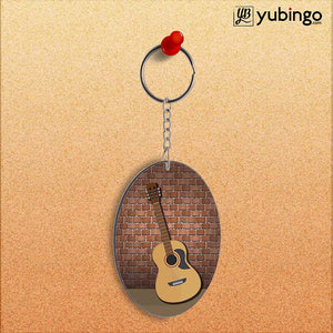 The Acoustic Oval Key Chain-Image2