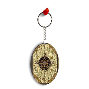 Turkish Carpet Oval Key Chain