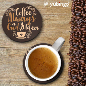 Coffee Always Good Coasters-Image4