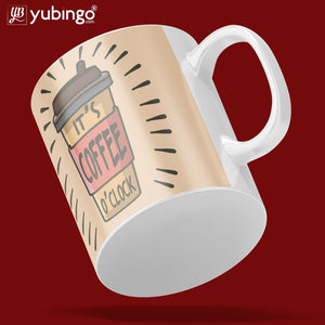 Coffee O Clock Coffee Mug-Image5