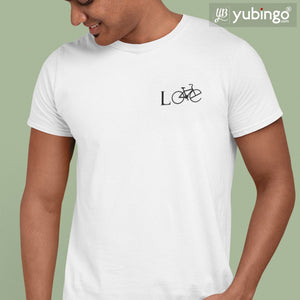 Cycling Love T-Shirt-White