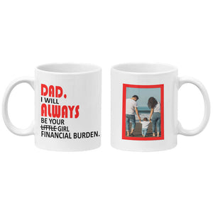 Dad And Girl Coffee Mug