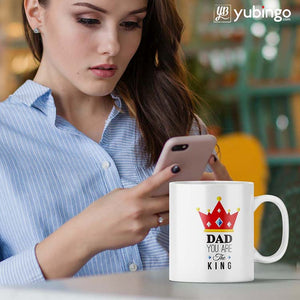 Dad Is King Coffee Mug-Image3
