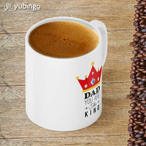 Dad Is King Coffee Mug-Image4