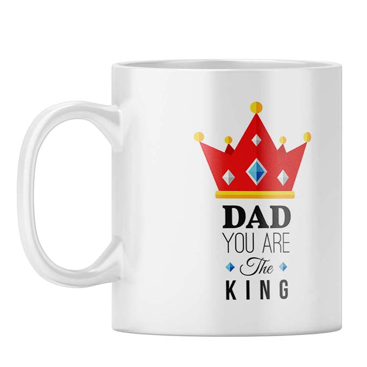 Dad Is King Coffee Mug