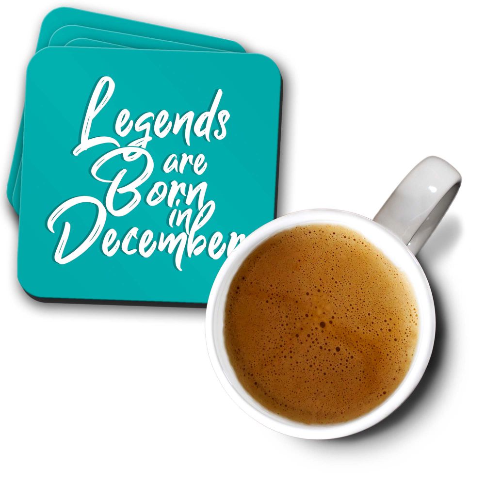 December Legends Coasters