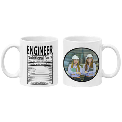 Engineer Nutritional Fact Coffee Mug