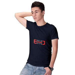 Exclusive Men T-Shirt-Navy Blue