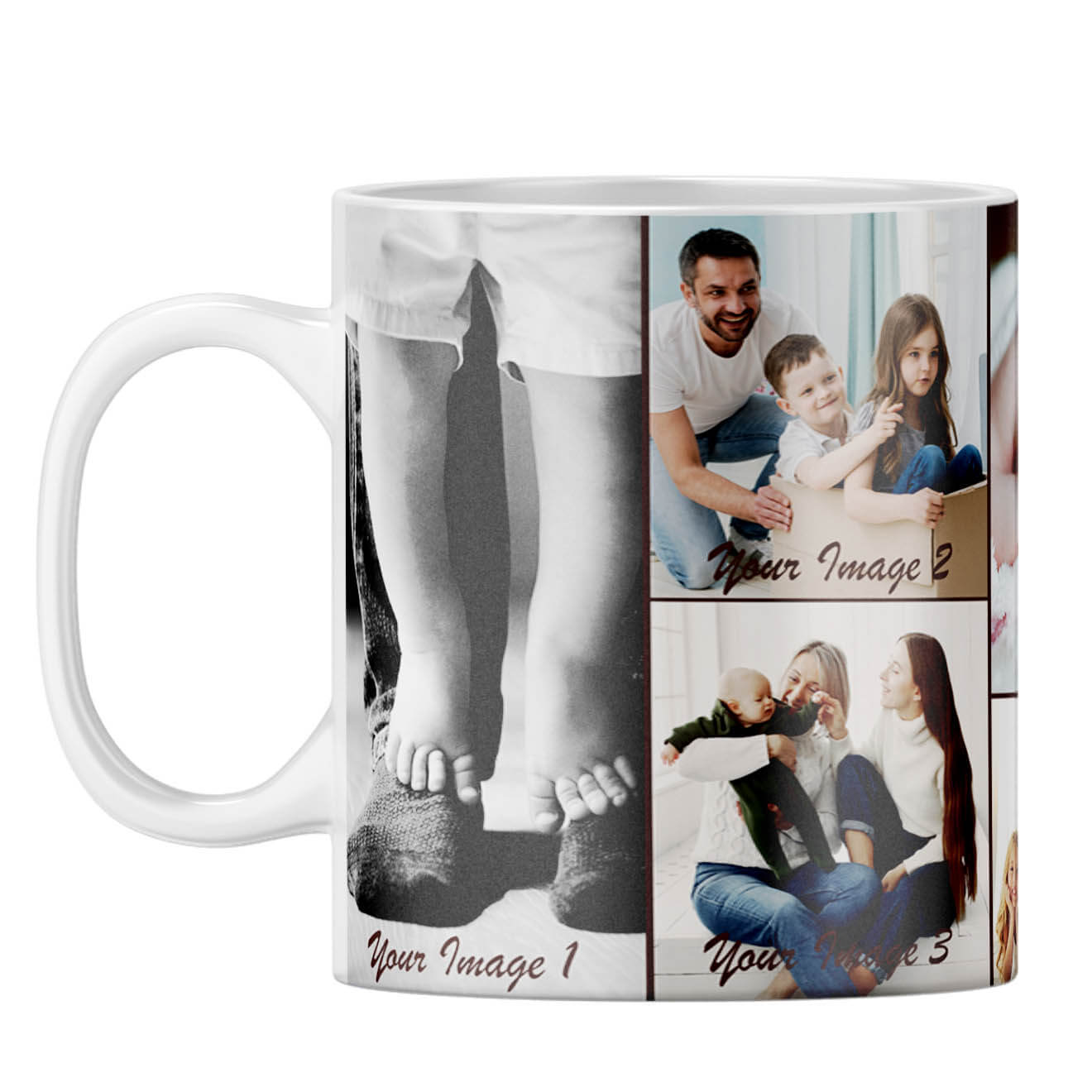Family Collage Coffee Mug