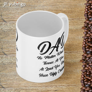 Dad Doesn't Have Ugly Children Coffee Mug-Image4