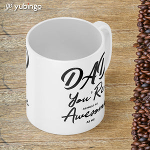 Dad Is Awesome As Me Coffee Mug-Image4