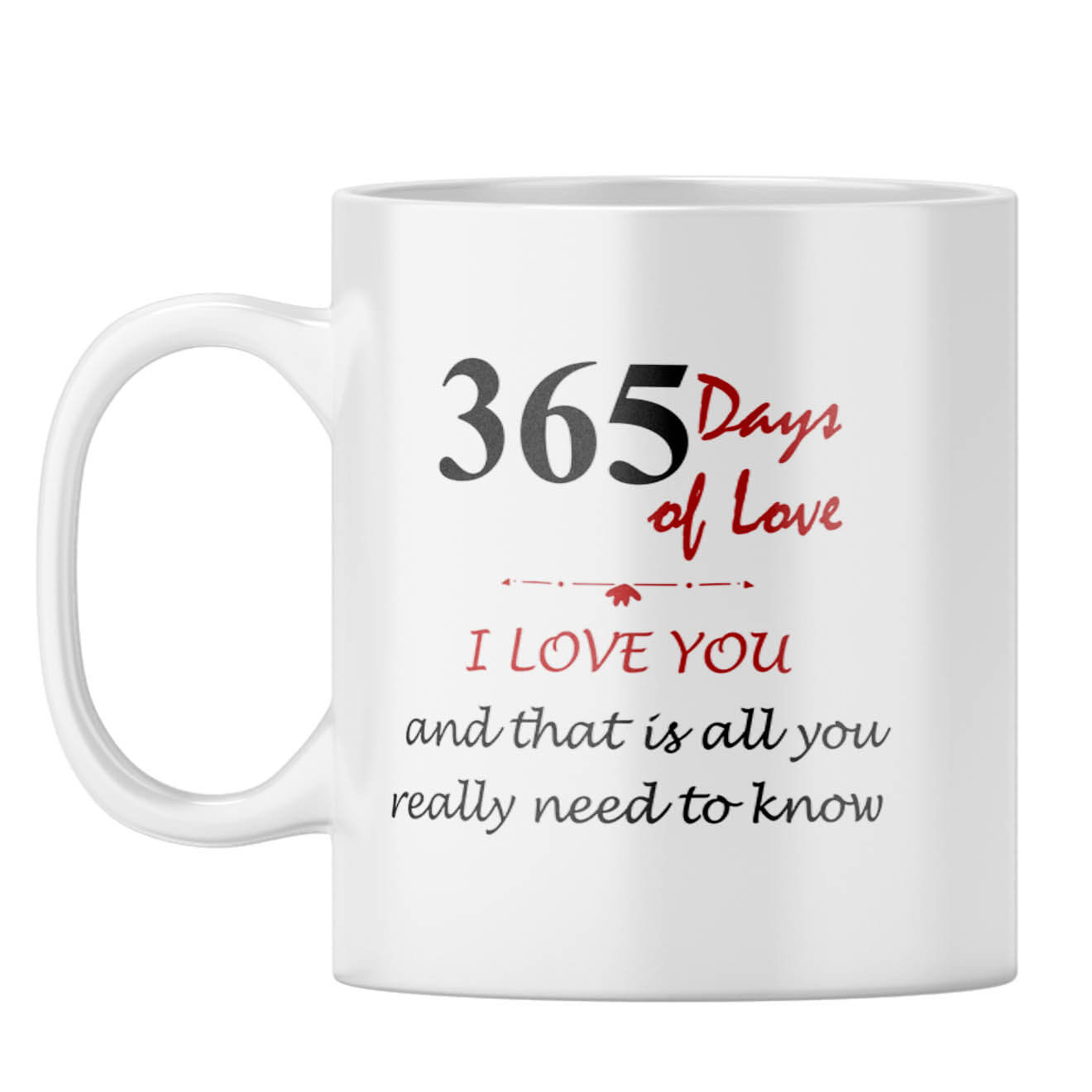 First Anniversary Gift Coffee Mug