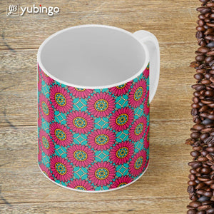 Flowers Pattern Coffee Mug-Image4