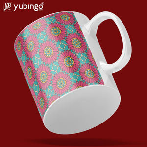 Flowers Pattern Coffee Mug-Image5