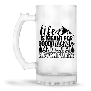 Friends & Adventures Beer Mug