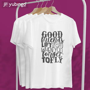 Good Friends Life You T-Shirt-White