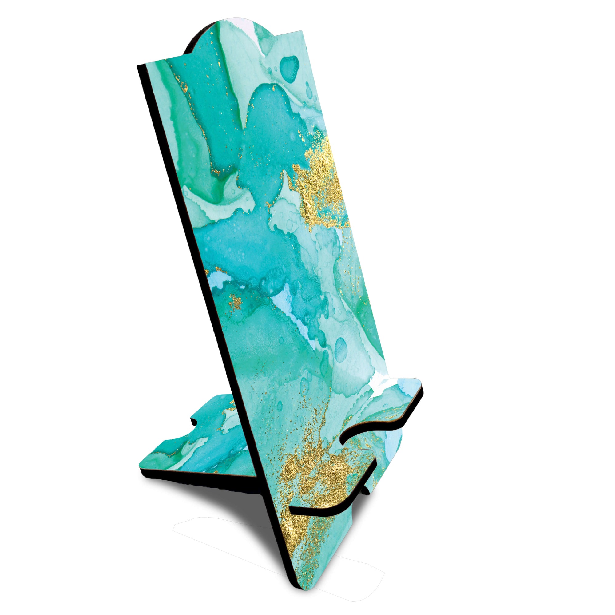 Green Marble Mobile Stand