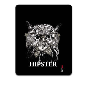 Hipster Owl Mouse Pad