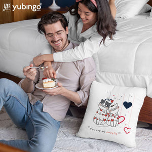 Hugs and Kisses Cushion, Coffee Mug with Coaster and Keychain-Image2