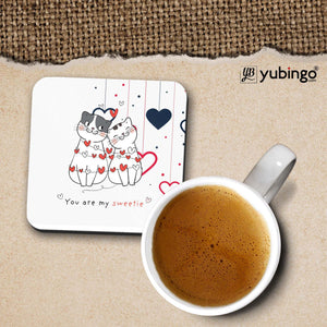 Hugs and Kisses Cushion, Coffee Mug with Coaster and Keychain-Image3