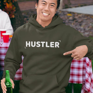 Hustler Hoodie-Olive
