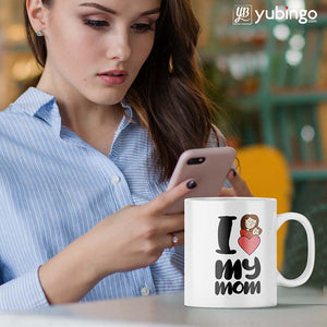 I Love My Mom Coffee Mug-Image3