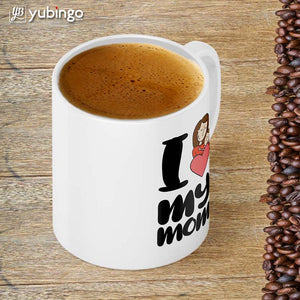 I Love My Mom Coffee Mug-Image4