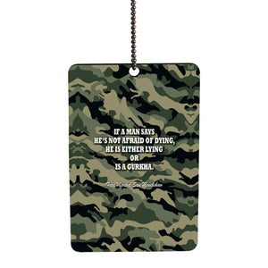 Indian Army Quote Car Hanging