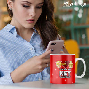 Key To My Heart Coffee Mug-Image3